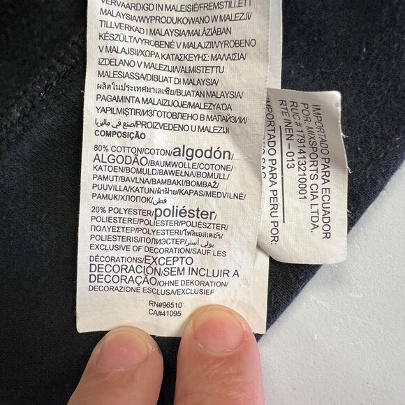 Under Armour Women's Mock Neck Hoodie Black Size XL Pocket - Picture 9 of 9